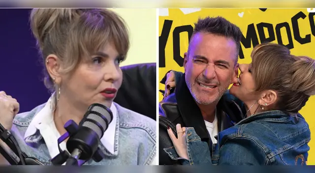 Johanna San Miguel recueda beso con Carlos Carlín.