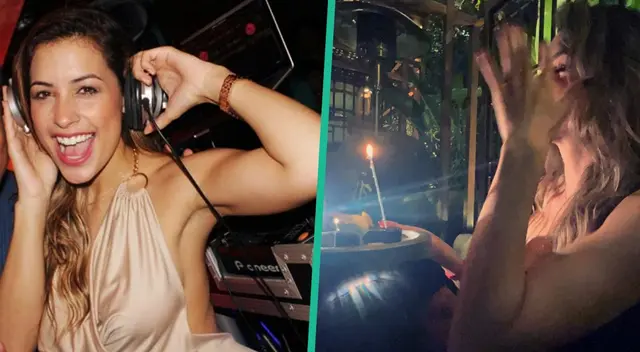 Milett Figueroa cumple 31 años y lo celebra con sus amigos en conocido restobar limeño. Milett Figueroa cumple 31 años y lo celebra con sus amigos en conocido restobar limeño.