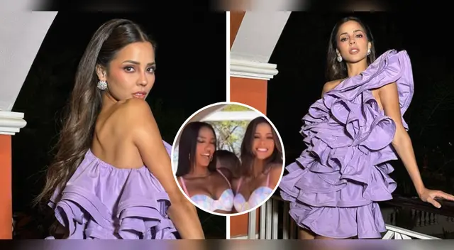 Luciana Fuster sorprende en pasarela. Luciana Fuster sorprende en pasarela.