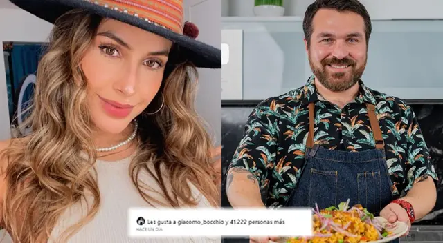 Fanáticos de El Gran Chef se emocionaron por la interacción de Giacomo Bocchio y Milett Figueroa. Fanáticos de El Gran Chef se emocionaron por la interacción de Giacomo Bocchio y Milett Figueroa.