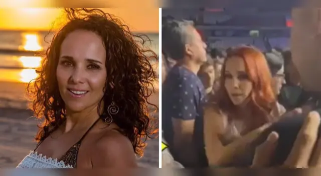 Érika Villalobos protagoniza incómoda situación en concierto.