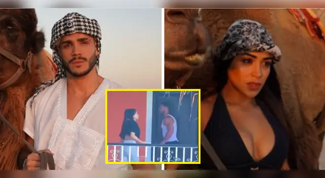 Mario Irivarren y Onelina Molina juntos en hotel de Ica.