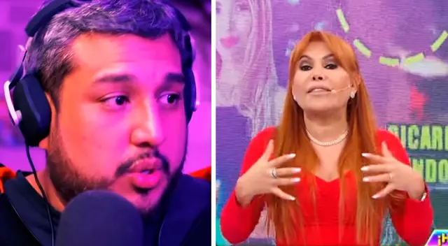 Magaly Medina parcha a Ricardo Mendoza.