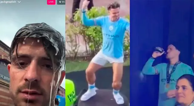 La celebración de Grealish tras salir ganar la 'orejona'.