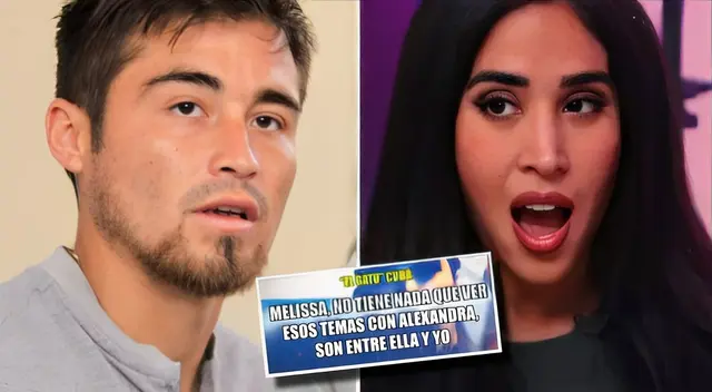 Rodrigo Cuba le mandó tremendo dardo a Melissa Paredes