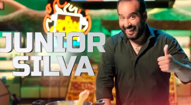 Junior Silva. Foto: Captura El Gran Chef: Famosos   