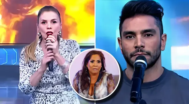 Ante la eliminación de Patricio Parodi, Johanna San Miguel aseguró que se iría de Esto es guerra, y Rafael Cardozo no pudo con su genio al hablar de Katia Palma. Ante la eliminación de Patricio Parodi, Johanna San Miguel aseguró que se iría de Esto es guerra, y Rafael Cardozo no pudo con su genio al hablar de Katia Palma.