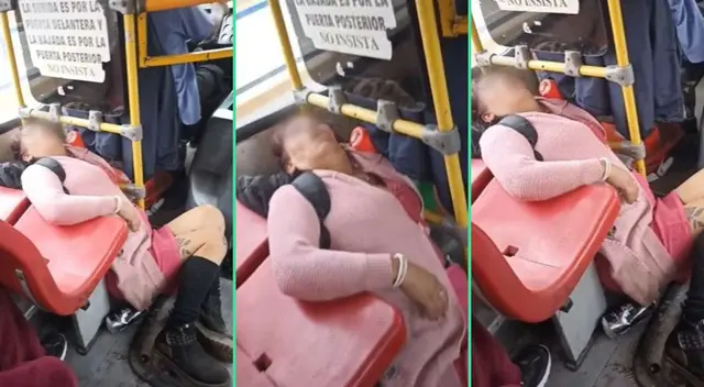 La joven peruana fue viral en TikTok. La joven peruana fue viral en TikTok.