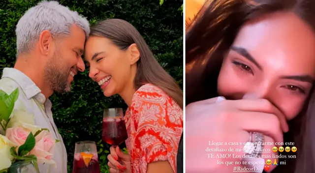 Natalie Vértiz se emocionó con sorpresa de Yaco Eskenazi.