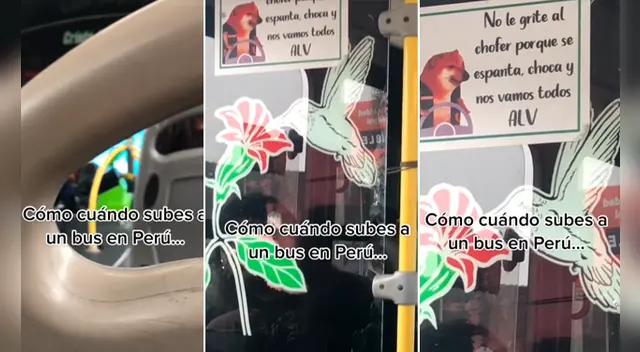 Chofer sorprende a pasajeros con un mensaje único: 'Mi Perú es lo máximo'. ¡Descubre esta inspiradora historia!