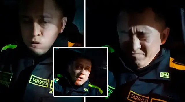 El policía colombiano fue hallado con el dinero que obtuvo de una extorsión.