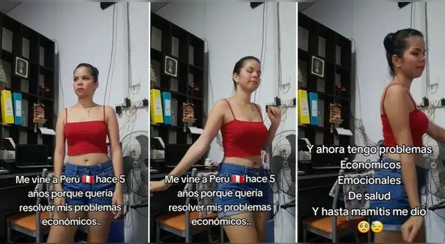 La joven venezolana contó lo que pasó tras estar 5 años en Perú y escena es viral en TikTok.