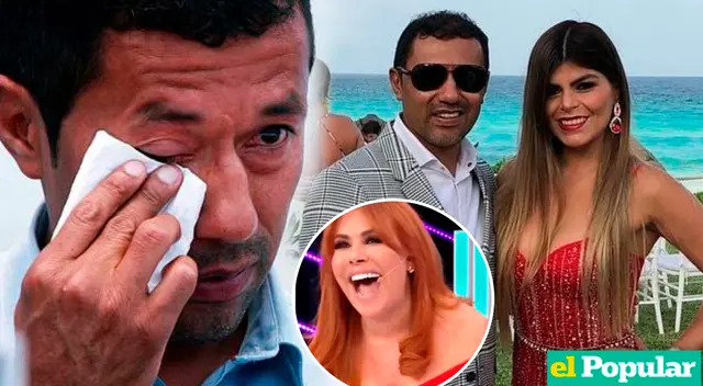 el 'Chorri' Palacios fue ampayado cuatro veces siéndole infiel a su esposa.