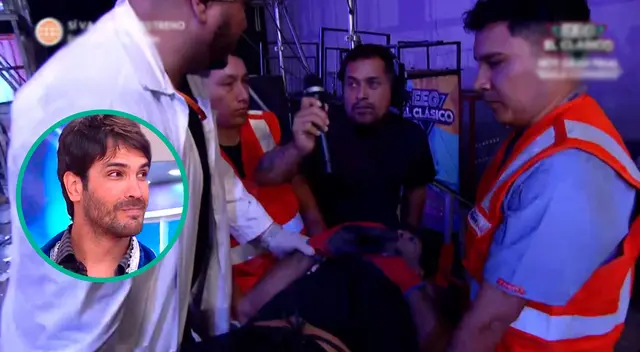 Esto es guerra: Israel Dreyfus sufre descompensación y es retirado de emergencia del set