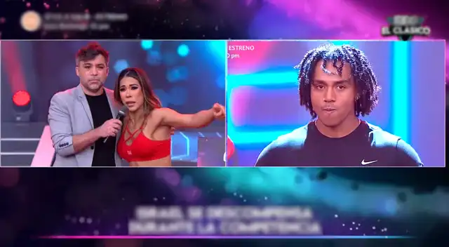 Esto es guerra: Karen Dejo y Chevy protagonizan tensa discusión por estado de salud de Israel Dreyfus Esto es guerra: Karen Dejo y Chevy protagonizan tensa discusión por estado de salud de Israel Dreyfus