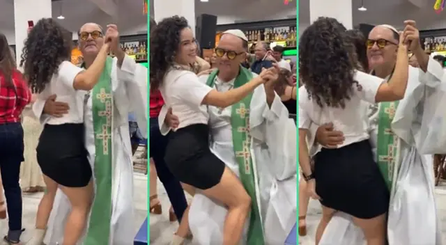 La escena causó escándalo en las redes sociales.