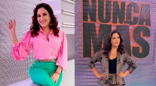 Andrea Llosa es una de las conductoras de televisión más famosas del Perú.