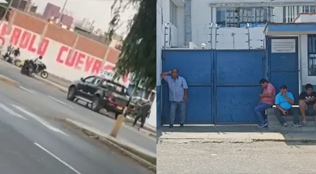 Agente de seguridad herido fue trasladado al nosocomio de Trujillo.