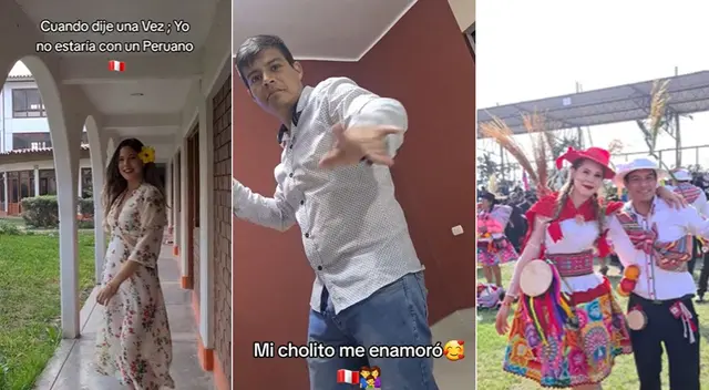 El amor de la venezolana con su pareja peruana ha causado furor en internet. El amor de la venezolana con su pareja peruana ha causado furor en internet.