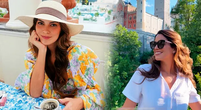 Valeria Piazza disfruta de especial viaje por varios países.