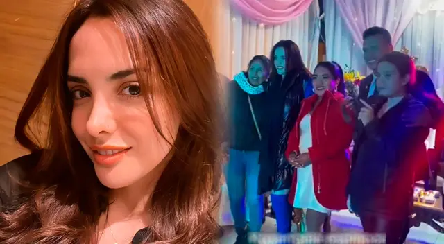 Rosángela Espinoza se reencuentra con su familia. Rosángela Espinoza se reencuentra con su familia.