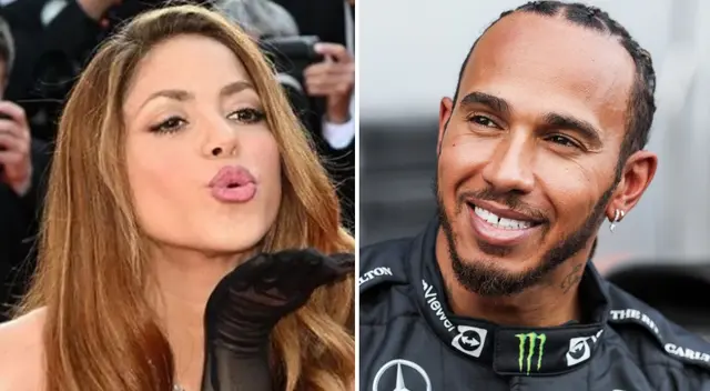 Shakira y Lewis Hamilton ya serían pareja