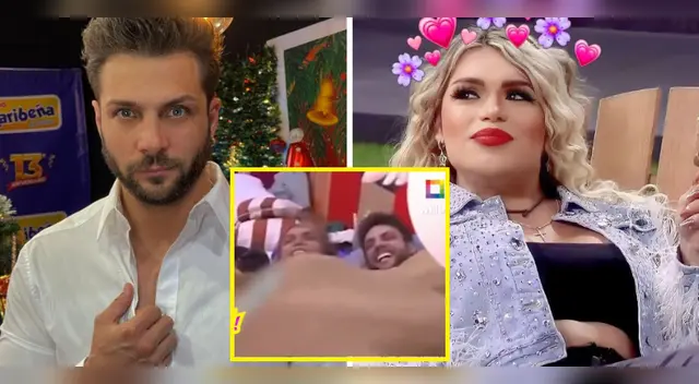 Nicola Porcella hace de las suyas en 'La casa de los famosos'. Nicola Porcella hace de las suyas en 'La casa de los famosos'.
