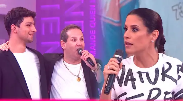 Ricky Trevitazo se mostró orgulloso de su primer hijo.