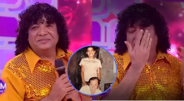 Carlos Vílchez se quiebra en el programa 'Mande quien mande'.