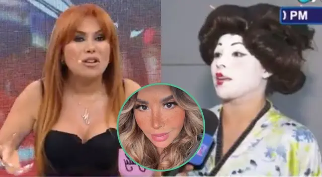 Magaly Medina reacciona ante el término 'anfitriona moderna'. Magaly Medina reacciona ante el término 'anfitriona moderna'.