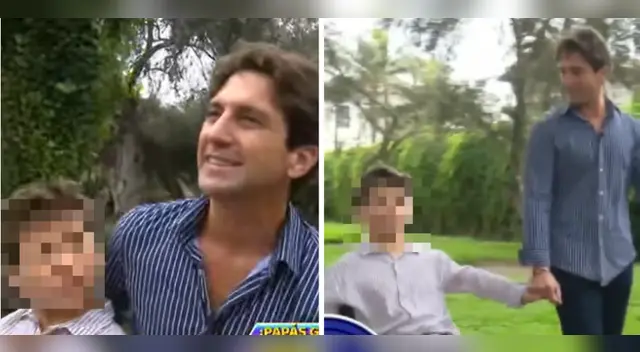 Antonio Pavón y su hijo juntos en nota por el Día del Padre. Antonio Pavón y su hijo juntos en nota por el Día del Padre.