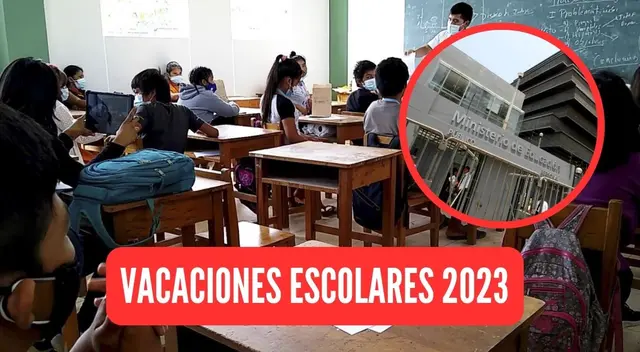 El Ministerio de Educación programó la fecha de inicio y culminación de las vacaciones de julio 2023.