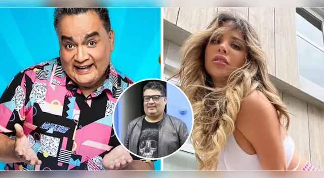 Jorge Benavides echa a Gabriela Serpa. Jorge Benavides echa a Gabriela Serpa.