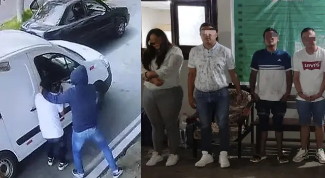 Todos los detenidos cuentan con antecedentes por robo y tenencia ilegal de armas.