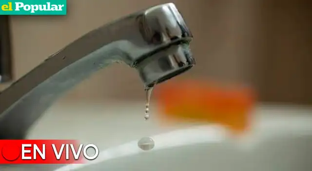 Diferentes distritos sufrirán corte de agua este lunes 19 de junio.