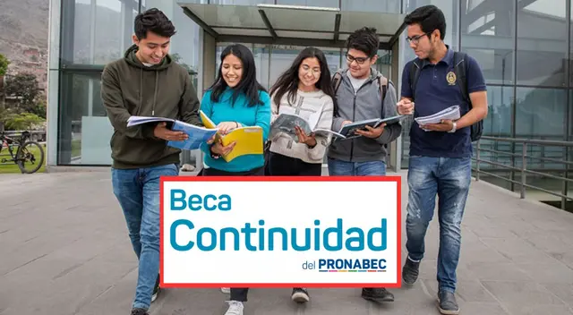 Esta es la cuarta edición de la Beca Continuidad de Estudios del Pronabec.
