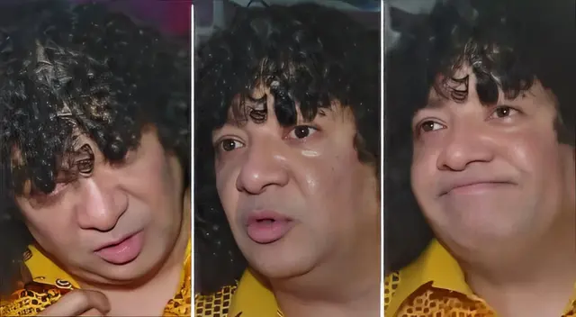 Carlos Vílchez no pudo dejar de quebrarse al hablar de su papá.