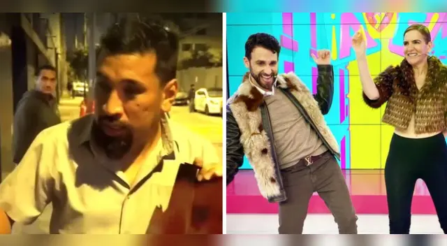 Aldo Miyashiro se defiende tras pregunta de reportero.