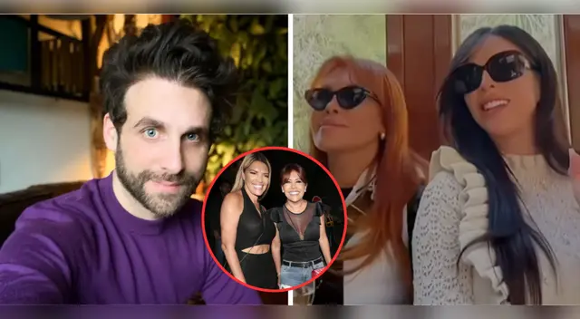 Rodrigo González raja de Magaly Medina.