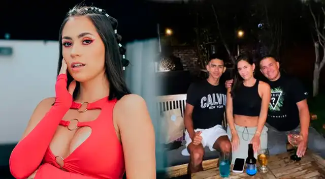 Gianella Marquina orgullosa de su papá y hermano. Gianella Marquina orgullosa de su papá y hermano.