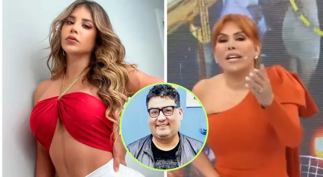 Magaly Medina arrocha a Alfredo Benavides tras romance de Gabriela Serpa con joven.