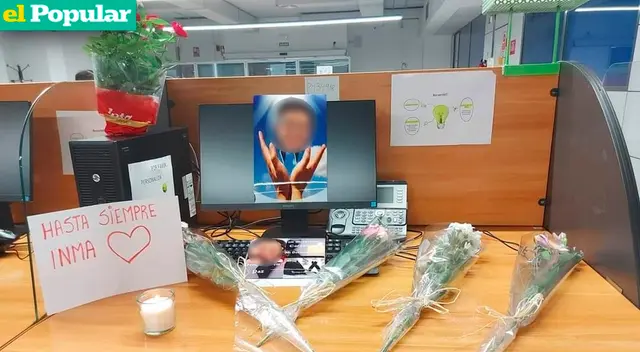 Inma murió durante su jornada en unas oficinas de la multinacional en Madrid.