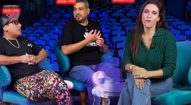 Verónica Linares sorprendió al entrevistar a Hablando Huevadas.