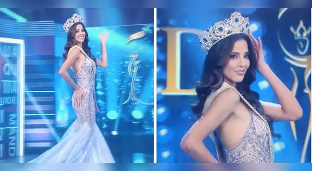 Luciana Fuster fue coronada como la Miss Grand Perú 2023.