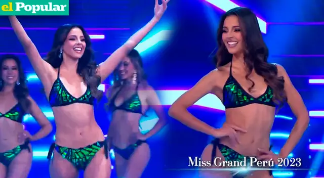 Luciana Fuster deslumbró en traje de baño.