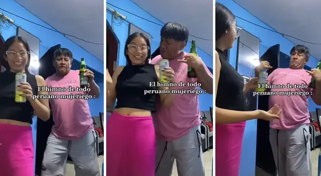 La divertida escena causó sensación en las redes sociales.