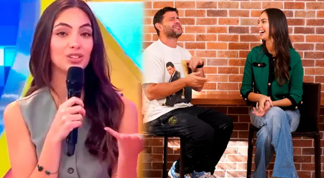 Natalie Vértiz comete error frente a Yaco Eskenazi.