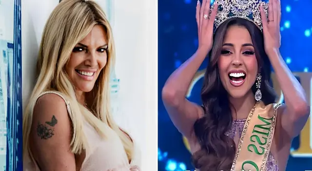 Jessica Newton mostró su apoyo incondicional a Luciana Fuster como nueva reina de belleza.