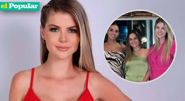 Brunella Horna reaparece en reunión con amistades.