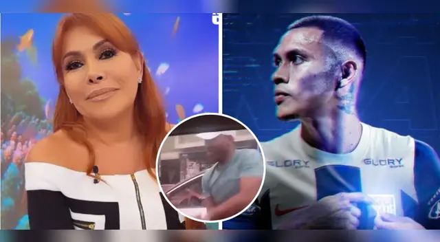 Magaly Medina chanca a Bryan Neyra.